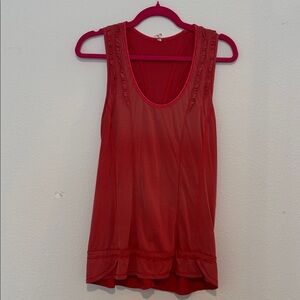 Lululemon Corral Ruffled Tank Top